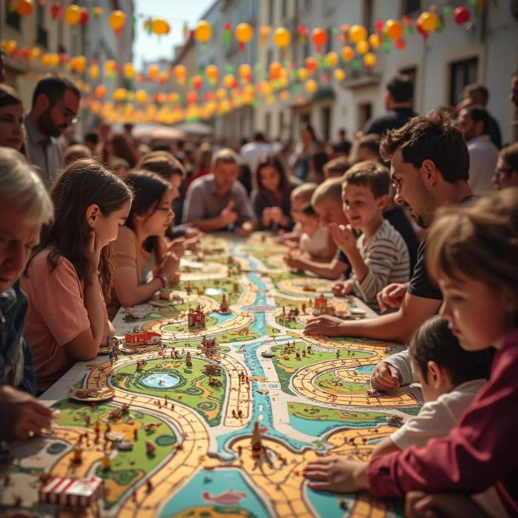 Evento comunitário de Chicken Road em Lisboa