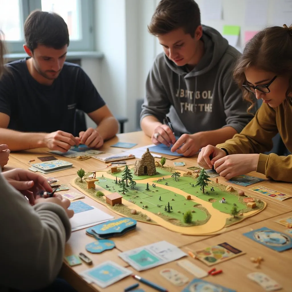 Workshop de design de expansões para Chicken Road